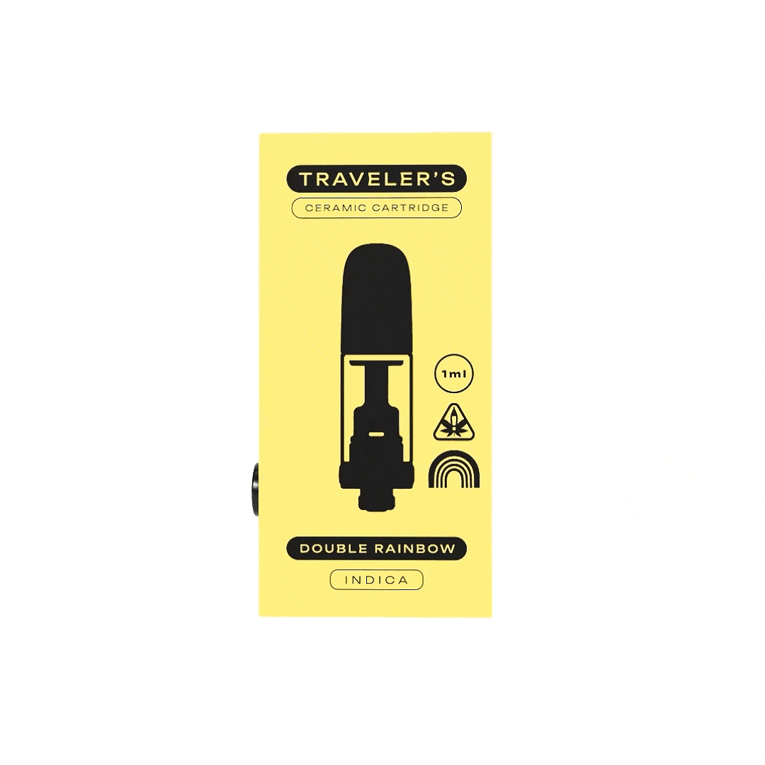 Traveler’s® Ceramic Vape Cartridges 1ml - Apple Sauce (Hybrid)