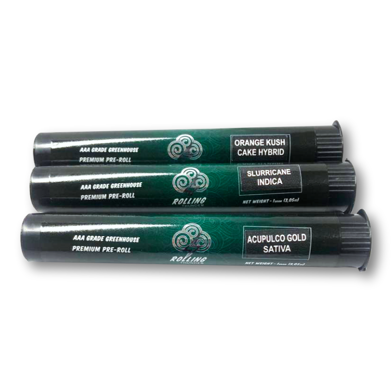 Rolling Thunder AAA Greenhouse Pre-Rolls - Hybrid