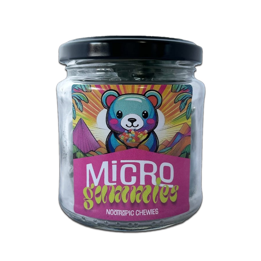 Trippy Nootropic Microdosing Gummies HERO Jar 4000mg (20x200mg)