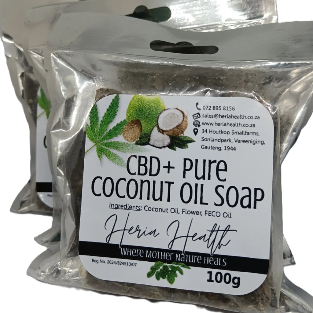 Canna Pure Coconut Oil Soap 100g
