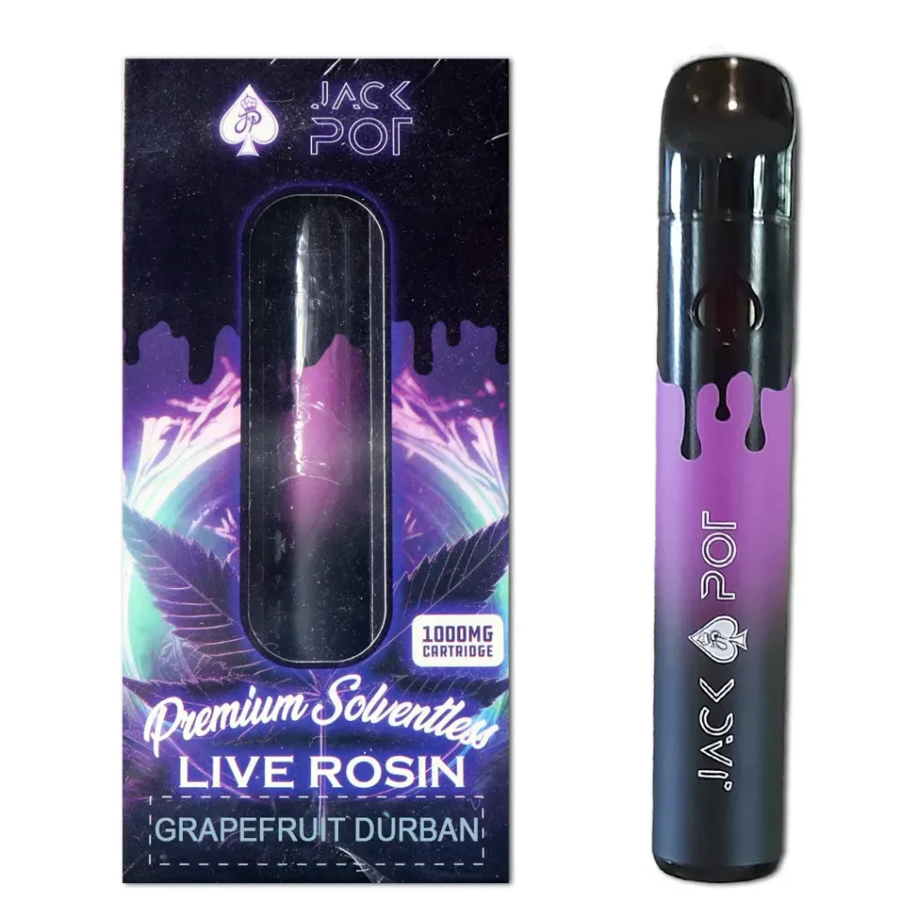 Live Rosin Disposable Vapes 1ml - Grapefruit Durban (Sativa)