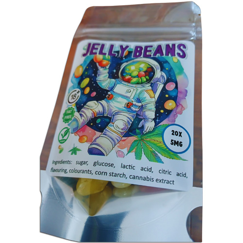 Vegan Gummies - Jelly Beans 100mg (20x5mg)
