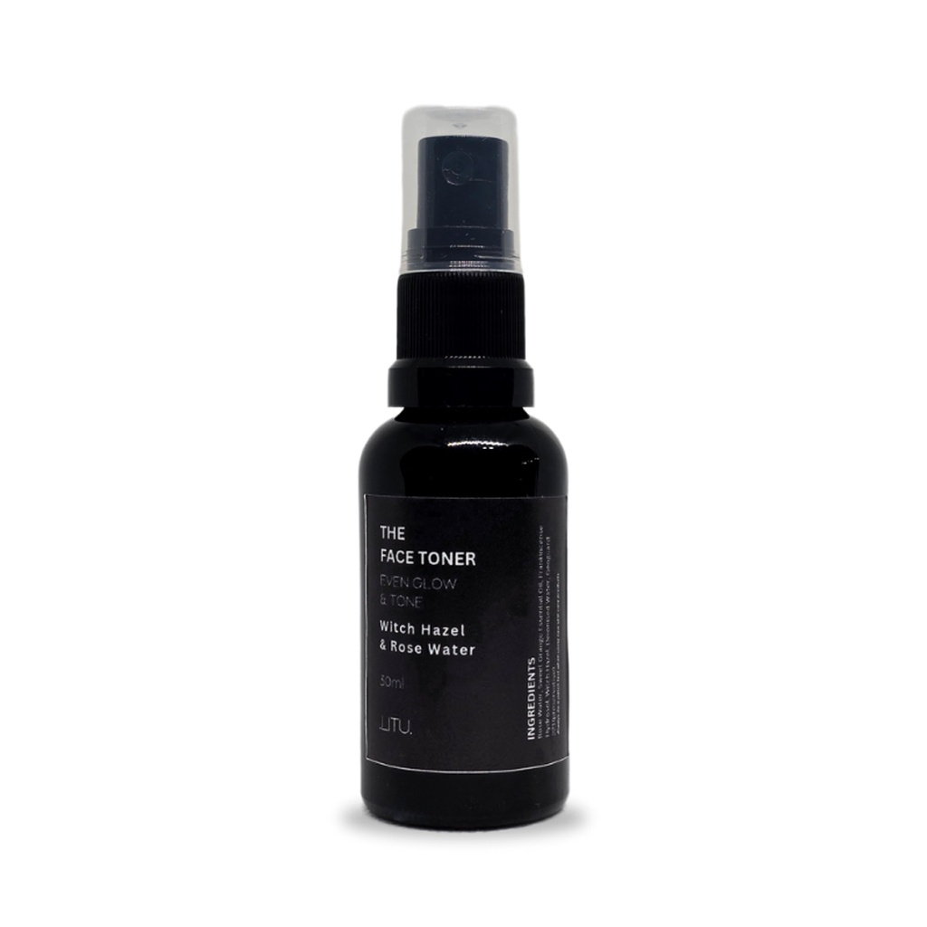 Hydrating Face Toner - Even Glow & Tone (Witch Hazel & Rose Water) 30ml